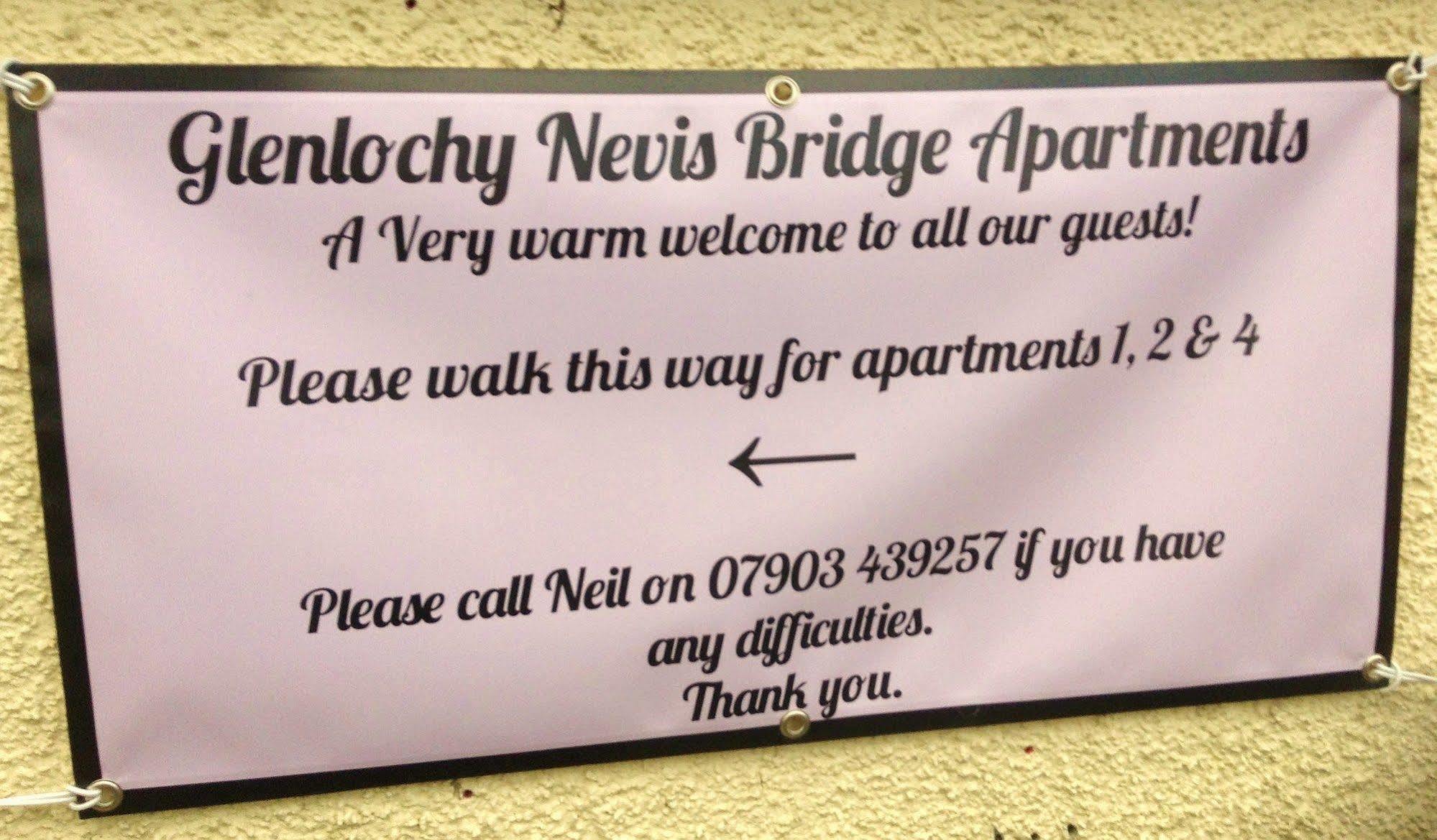 Glenlochy Nevis Bridge Apartments Fort William Zewnętrze zdjęcie
